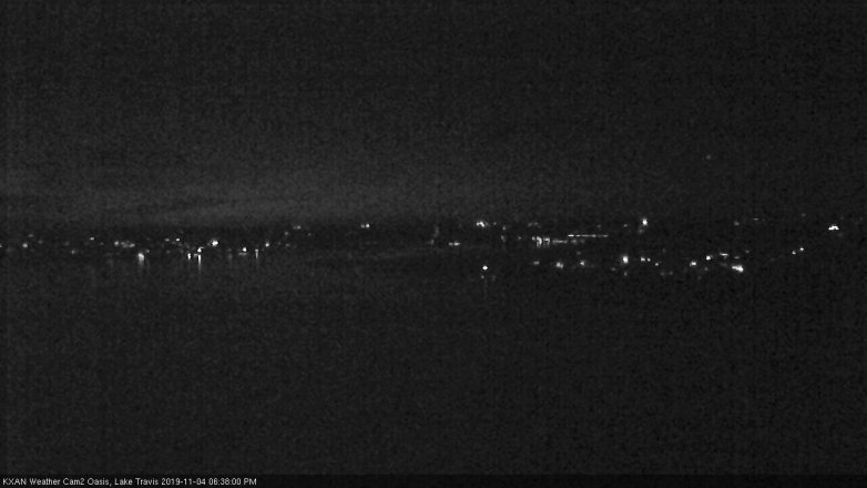 Lake Travis webcam, November 4, 2019 5:40 PM CT