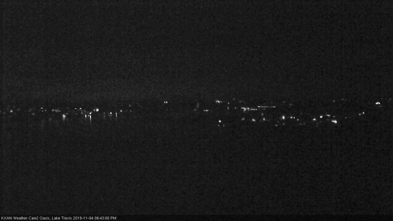 Lake Travis webcam, November 4, 2019 5:45 PM CT