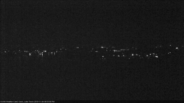 Lake Travis webcam, November 4, 2019 5:55 PM CT