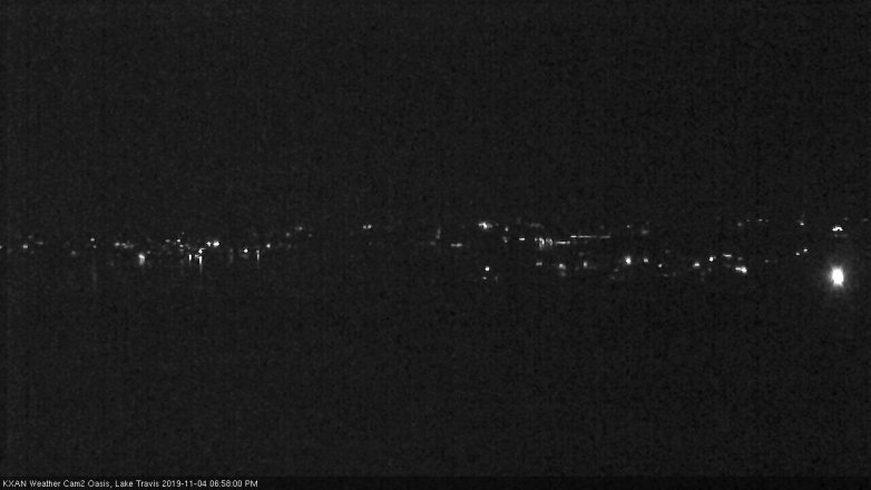 Lake Travis webcam, November 4, 2019 6:00 PM CT