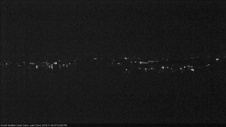 Lake Travis webcam, November 4, 2019 6:25 PM CT