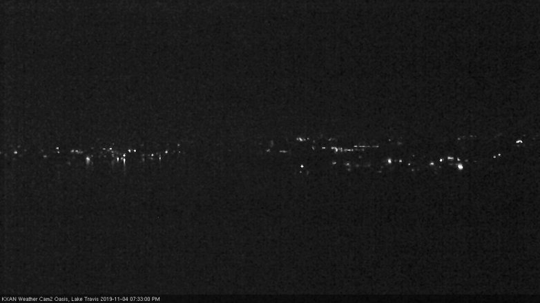 Lake Travis webcam, November 4, 2019 6:35 PM CT