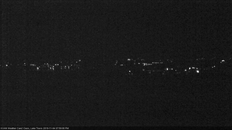 Lake Travis webcam, November 4, 2019 7:00 PM CT