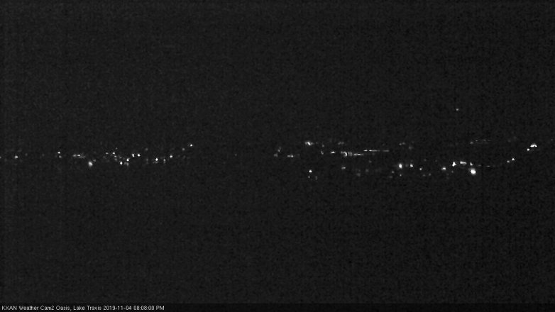 Lake Travis webcam, November 4, 2019 7:10 PM CT