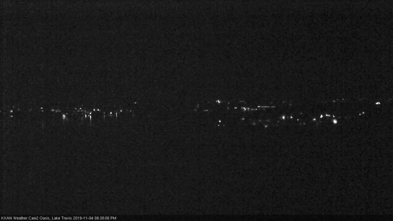 Lake Travis webcam, November 4, 2019 7:40 PM CT