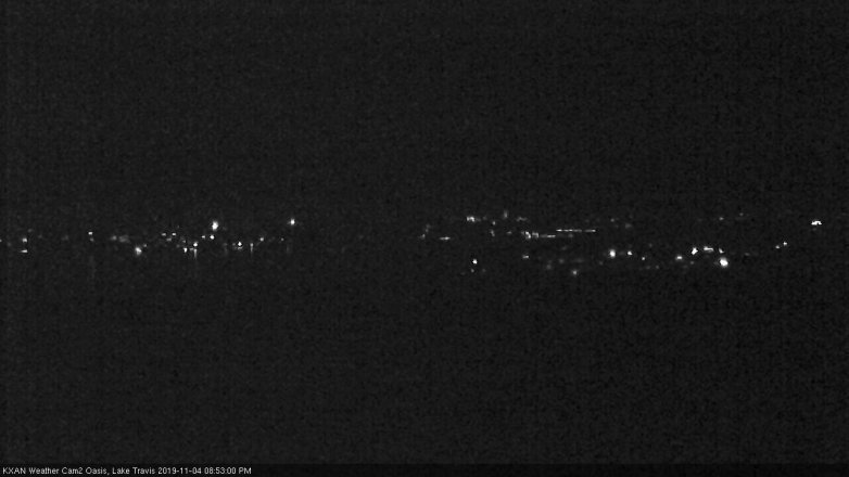 Lake Travis webcam, November 4, 2019 7:55 PM CT