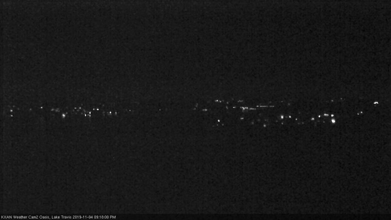 Lake Travis webcam, November 4, 2019 8:20 PM CT