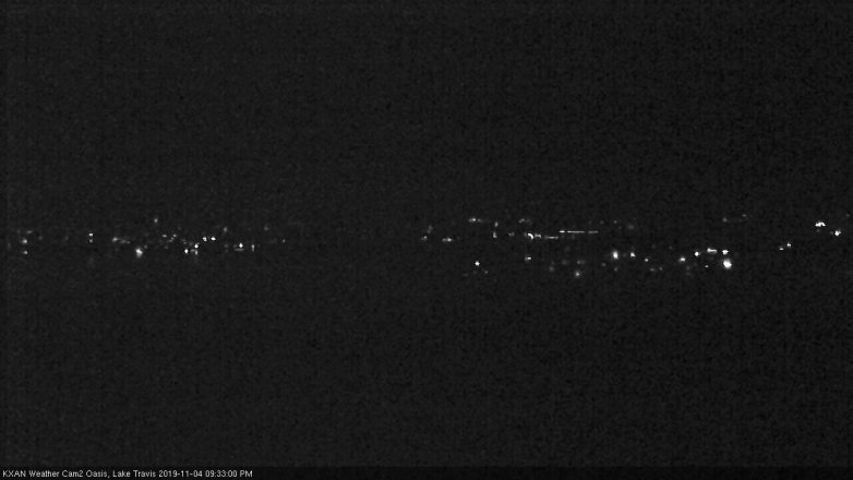 Lake Travis webcam, November 4, 2019 8:35 PM CT