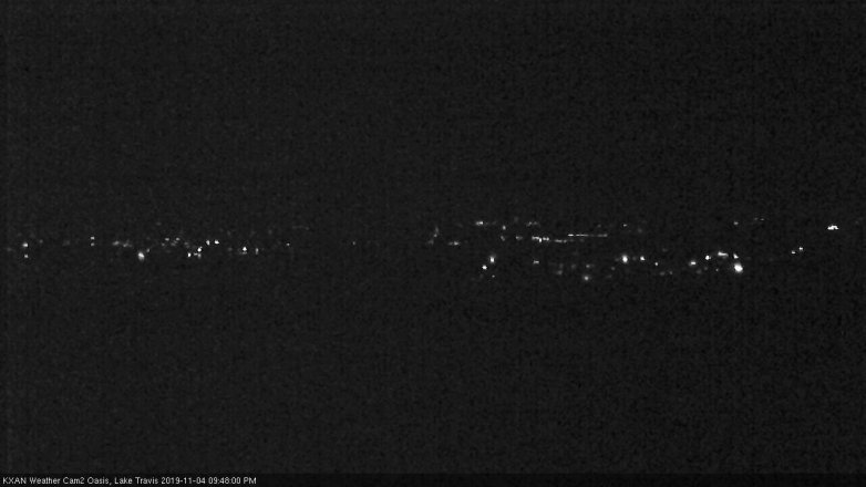 Lake Travis webcam, November 4, 2019 8:50 PM CT