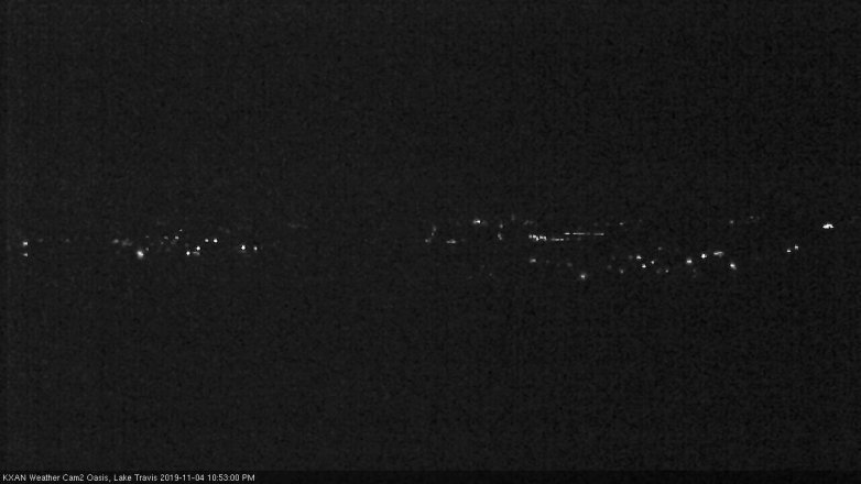 Lake Travis webcam, November 4, 2019 9:55 PM CT