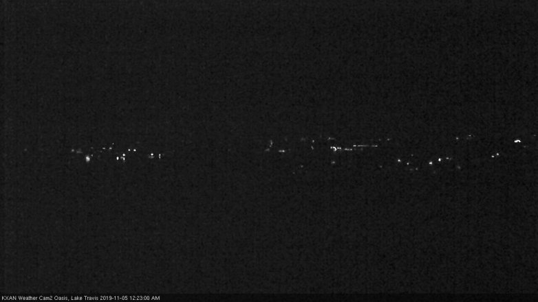 Lake Travis webcam, November 4, 2019 11:25 PM CT