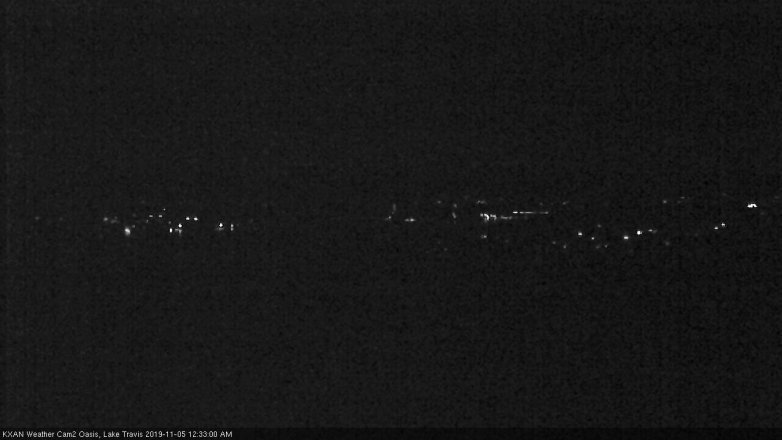 Lake Travis webcam, November 4, 2019 11:35 PM CT