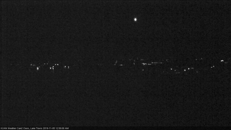 Lake Travis webcam, November 4, 2019 12:00 AM CT