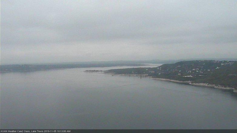 Lake Travis webcam, November 5, 2019 9:15 AM CT