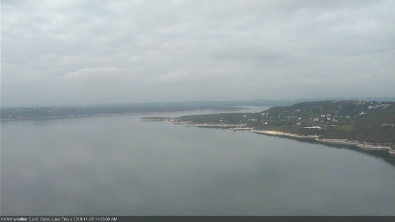 Lake Travis webcam, November 5, 2019 10:05 AM CT
