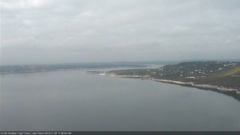 Lake Travis webcam, November 5, 2019 10:10 AM CT