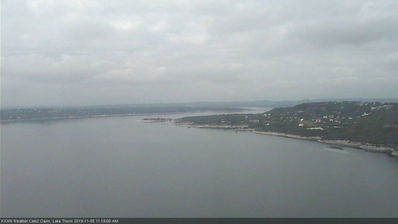 Lake Travis webcam, November 5, 2019 10:20 AM CT