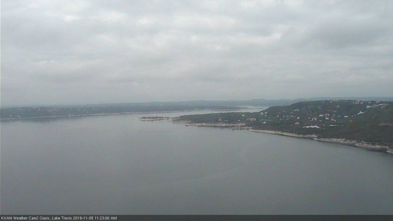 Lake Travis webcam, November 5, 2019 10:25 AM CT