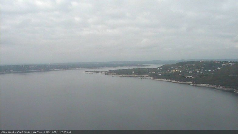Lake Travis webcam, November 5, 2019 10:30 AM CT