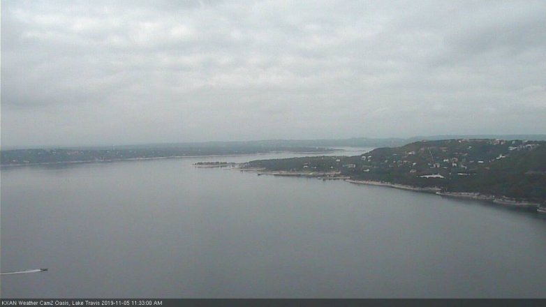 Lake Travis webcam, November 5, 2019 10:35 AM CT