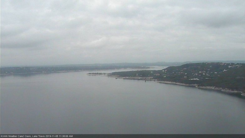 Lake Travis webcam, November 5, 2019 10:40 AM CT