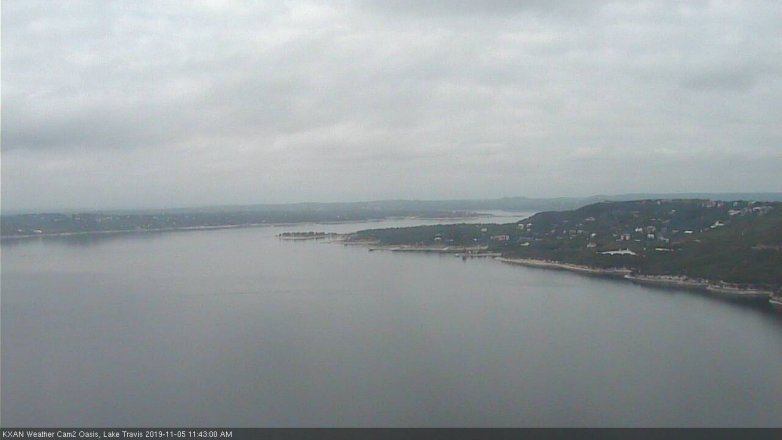 Lake Travis webcam, November 5, 2019 10:45 AM CT