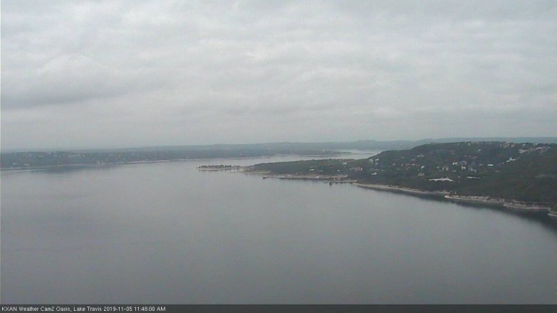 Lake Travis webcam, November 5, 2019 10:50 AM CT