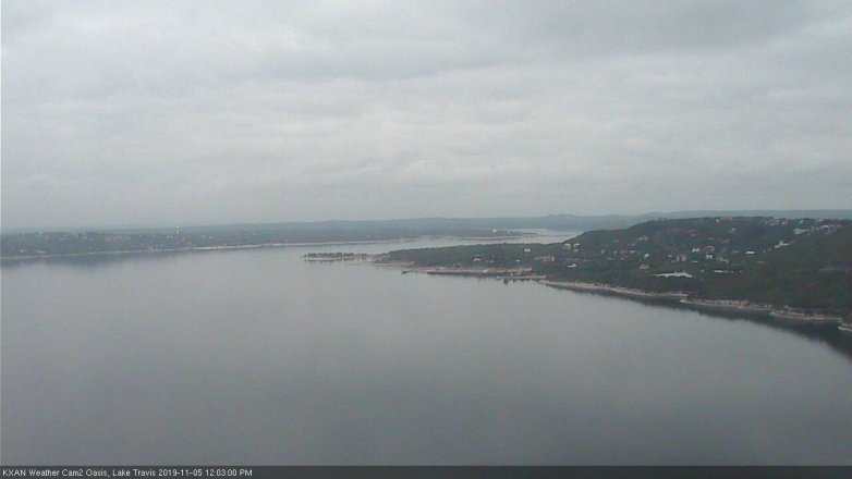 Lake Travis webcam, November 5, 2019 11:05 AM CT