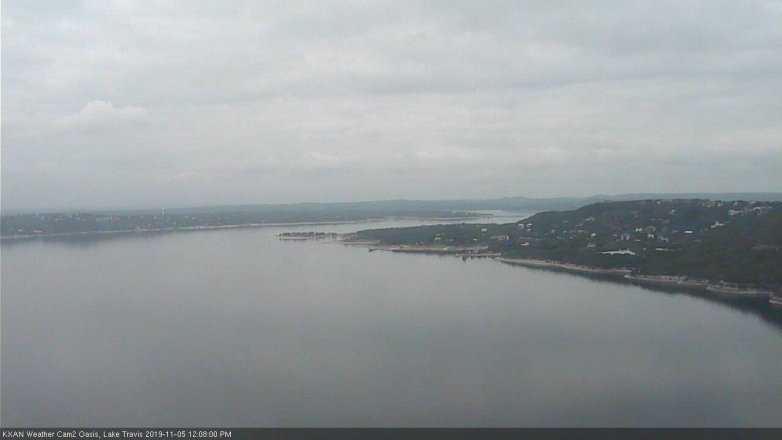 Lake Travis webcam, November 5, 2019 11:10 AM CT