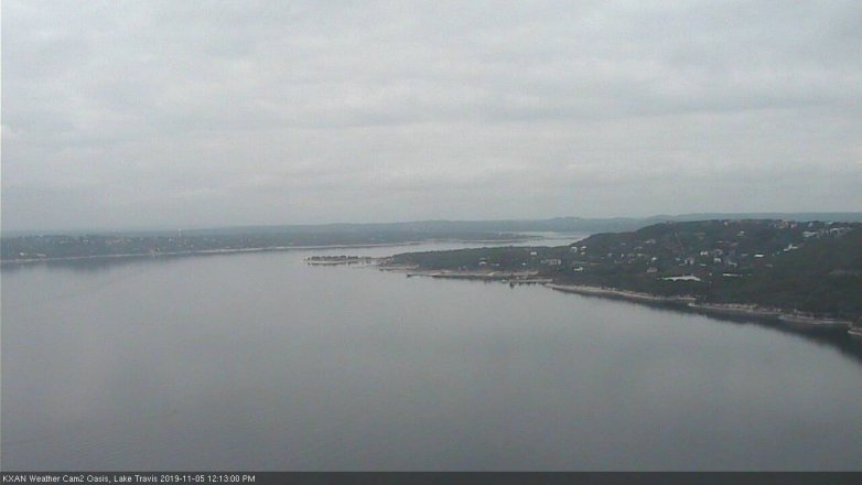 Lake Travis webcam, November 5, 2019 11:15 AM CT