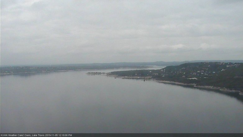 Lake Travis webcam, November 5, 2019 11:20 AM CT
