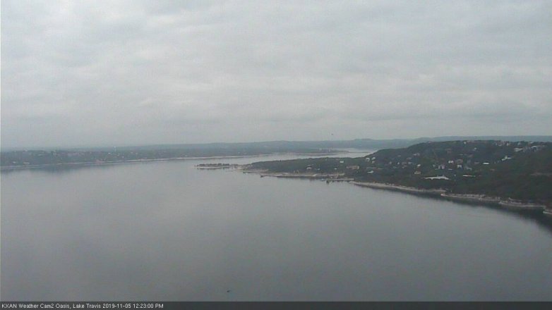 Lake Travis webcam, November 5, 2019 11:25 AM CT
