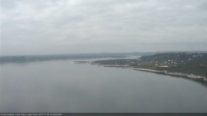 Lake Travis webcam, November 5, 2019 11:30 AM CT