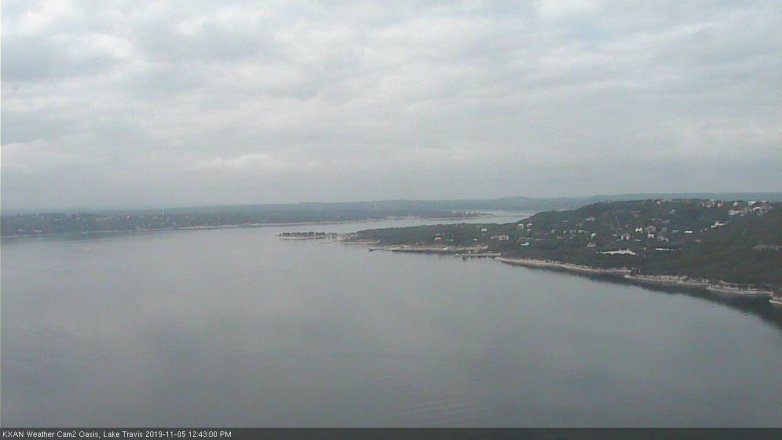 Lake Travis webcam, November 5, 2019 11:45 AM CT