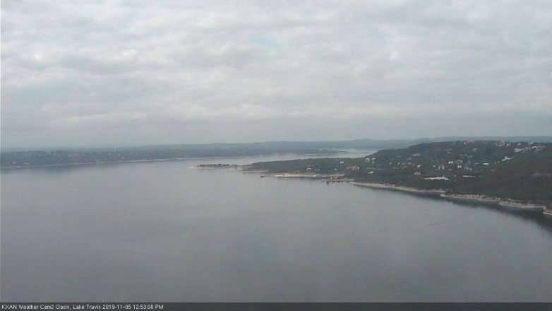 Lake Travis webcam, November 5, 2019 11:55 AM CT
