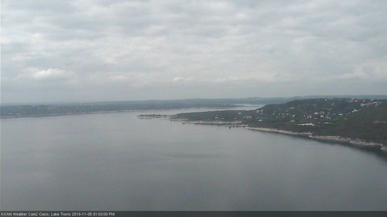 Lake Travis webcam, November 5, 2019 12:05 PM CT
