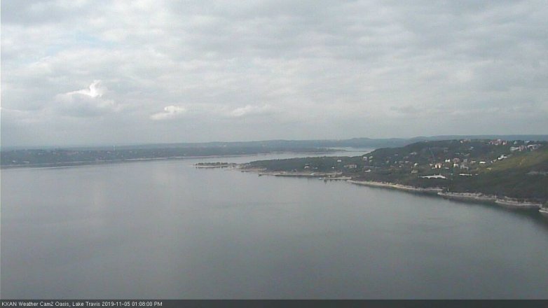 Lake Travis webcam, November 5, 2019 12:10 PM CT