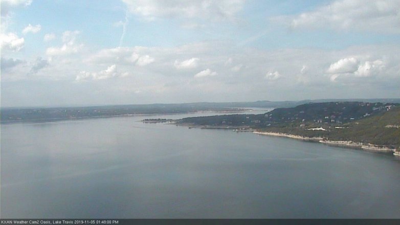 Lake Travis webcam, November 5, 2019 12:50 PM CT
