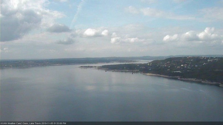Lake Travis webcam, November 5, 2019 12:55 PM CT