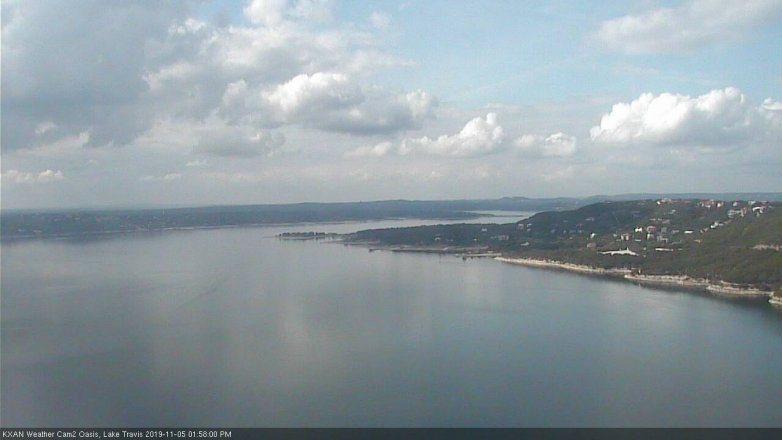 Lake Travis webcam, November 5, 2019 1:00 PM CT