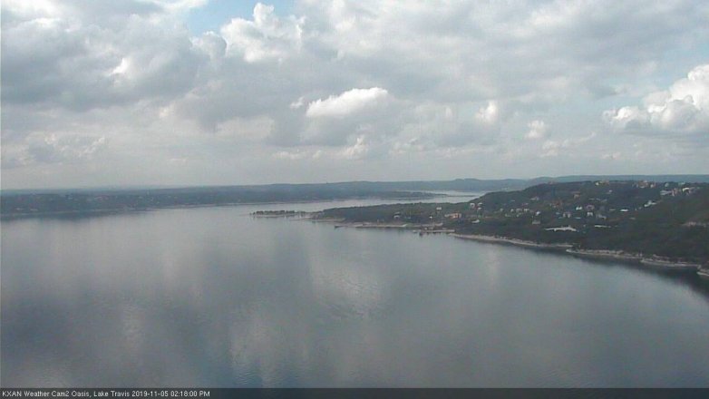 Lake Travis webcam, November 5, 2019 1:20 PM CT