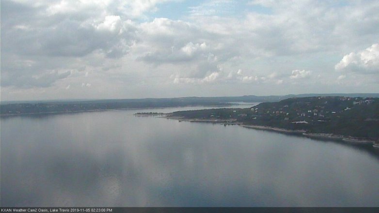Lake Travis webcam, November 5, 2019 1:25 PM CT