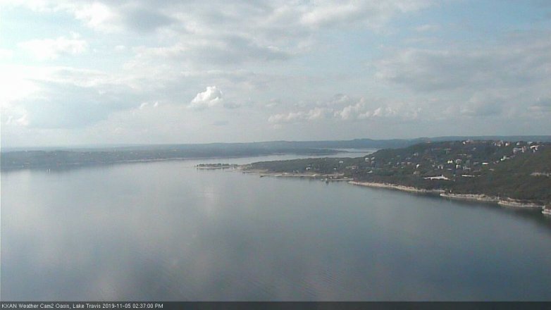 Lake Travis webcam, November 5, 2019 1:40 PM CT