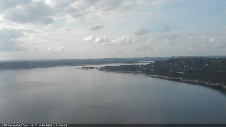 Lake Travis webcam, November 5, 2019 2:05 PM CT