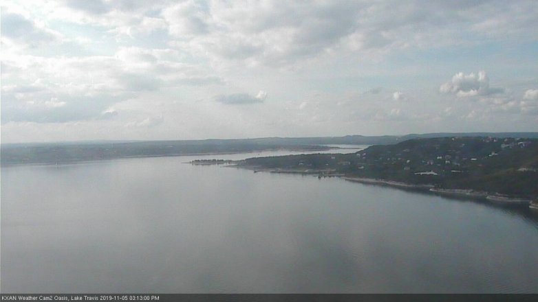 Lake Travis webcam, November 5, 2019 2:15 PM CT