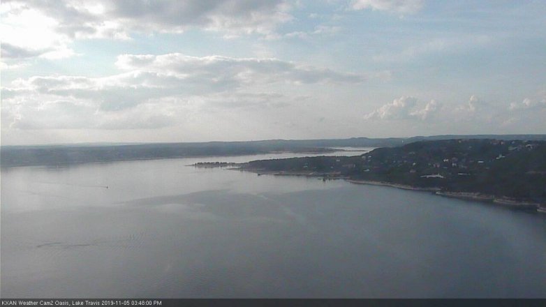 Lake Travis webcam, November 5, 2019 2:50 PM CT