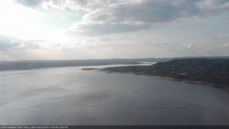 Lake Travis webcam, November 5, 2019 3:15 PM CT