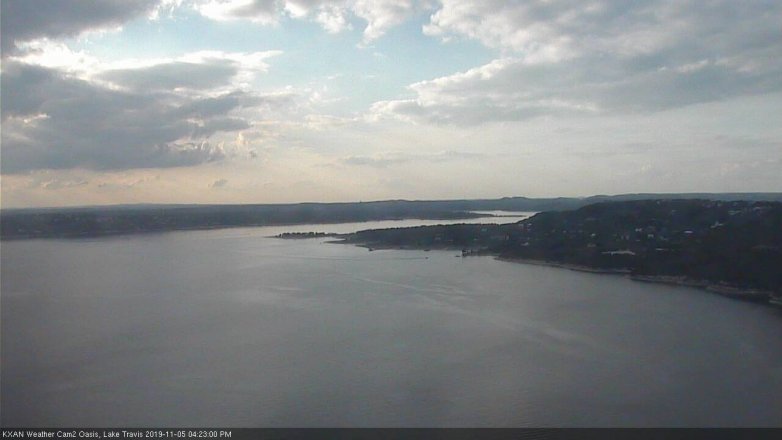 Lake Travis webcam, November 5, 2019 3:25 PM CT