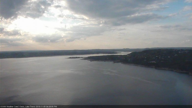 Lake Travis webcam, November 5, 2019 3:40 PM CT