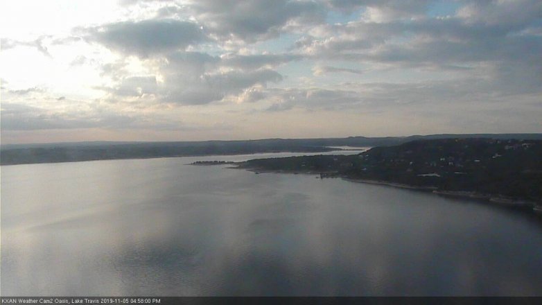 Lake Travis webcam, November 5, 2019 4:00 PM CT